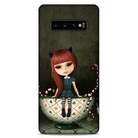 Lopard Samsung Galaxy S10 Plus Uyumlu Kılıf Manipülasyon ☻ (41) Tank Kılıf Baskılı
