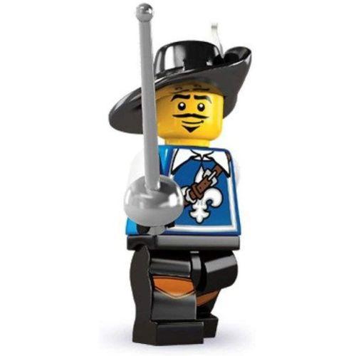 Lego Minifigür - Seri 4 - 8804 - 3 Musketeer