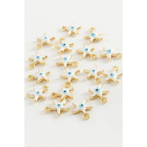 Deniz Yıldızı Tek Kulplu Mineli Bileklik ve Kolye Ucu Aparatı 1 Adet