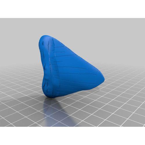 Megalodon köpekbalığı diş kopyası kolye - 5137075