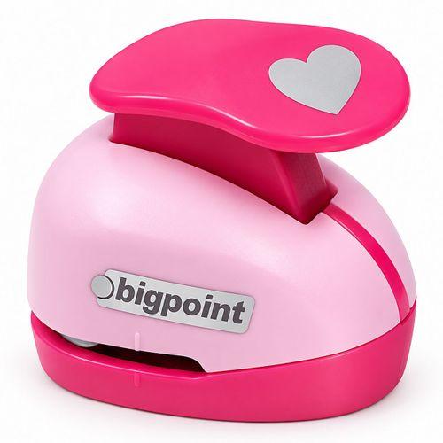 Bigpoint Şekilli Delgeç 3.8cm Kalp