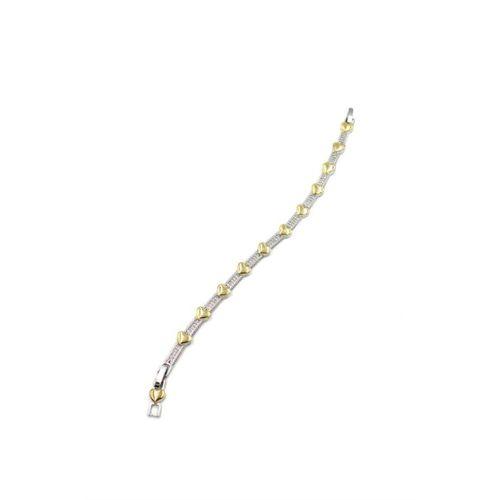 Zirkon Taşlı Bileklik - Gümüş