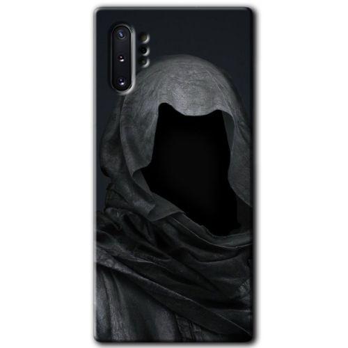Samsung Galaxy Note 10 Plus Kılıf HD Desen Baskılı Arka Kapak - Death