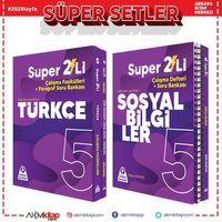 Örnek Akademi 5.Sınıf Süper İkili Türkçe ve Sosyal Bilgiler Seti 2 Kitap