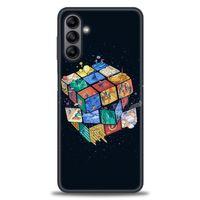 Samsung Galaxy A04S Kılıf HD Baskılı Kılıf - Küplerdeki İnsanlar + Tam Ekran Koruyucu
