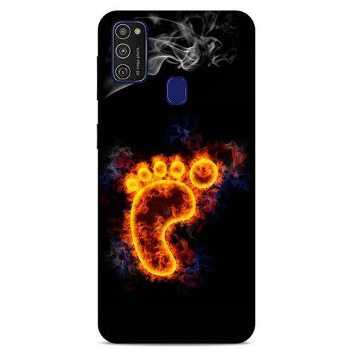 Lopard Samsung Galaxy M21 Uyumlu Kılıf FireX (15) Antişok Kılıf Foot