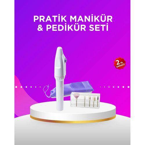 Elektrikli Manikür Ve Pedikür Matkap Seti – Ayarlanabilir Hız, Ergonomik Ve Sessiz