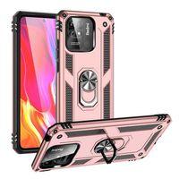 Fogy Xiaomi Poco C40 Uyumlu Kılıf Yüzüklü Darbe Emici Standlı Zırh Vega Kapak