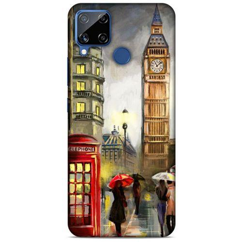 Oppo Realme C15 Kılıf Dünya Mimarisi (11) Tam Koruma Londra Saat Kulesi
