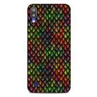 Samsung Galaxy M10 Kılıf Dragons (6) Silikon Kılıf Ejderha Skin Çok Renkli