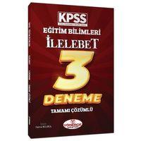 KPSS Eğitim Bilimleri İlelebet Çözümlü 3 Deneme Yönerge Yayınları
