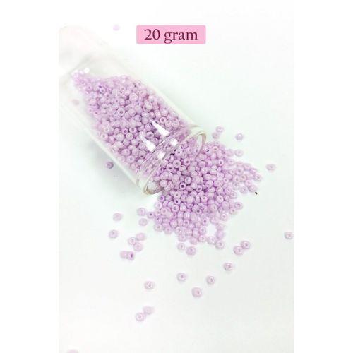 Dökme Cam Kum Boncuk (11/0) 2 mm - 4 Renk - Toplam 80 Gram - BNC400
