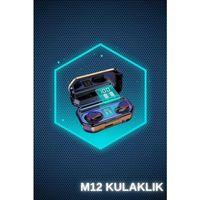 Kadınlar İçin 3 Kordonlu Akıllı Saat Ve Dijital Göstergeli Powerbankli Bluetooth Kulaklık Dokunmatik Kontrol