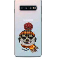 Zoologix (98) Samsung Galaxy S20 Şeffaf Kılıf Silikon Desenli