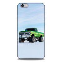 Lopard Apple Iphone 6 Plus Uyumlu Kılıf PickUpX (33) Hybrid Kılıf Açık Yeşil