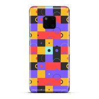General Mobile GM 20 Pro Uyumlu Kılıf Insomnia (37) Silicone Cover Mor Sarı