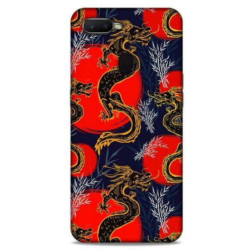 Oppo Ax7 Kılıf Dragons (30) Silicone Case Ejderha Cizimi
