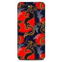 Oppo Ax7 Kılıf Dragons (30) Silicone Case Ejderha Cizimi