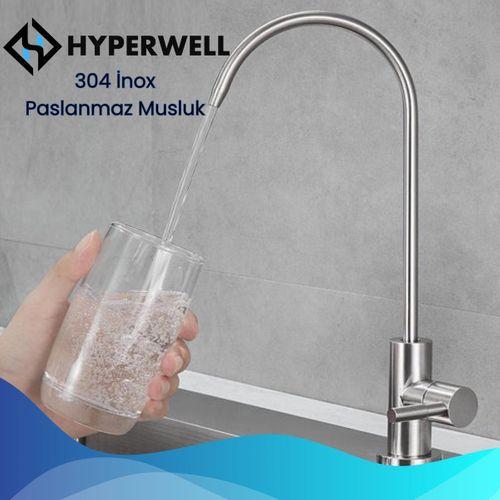 Hyperwell Premium Alkali ve Mineralli En iyi Su Arıtma Cihazı - Kırmızı