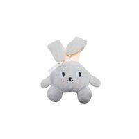 Beeztees Yavru Köpek Oyuncağı, Tavşan, Peluş, Gri, 15x9x4cm