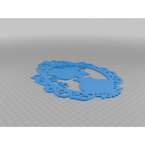 3D Baskı İskelet Kadın Tablo Duvar Dekoru (Bu ürün Sadece Plastik parçadır - Almadan Önce Soru Sorabilirsiniz)