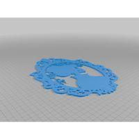 3D Baskı İskelet Kadın Tablo Duvar Dekoru (Bu ürün Sadece Plastik parçadır - Almadan Önce Soru Sorabilirsiniz)