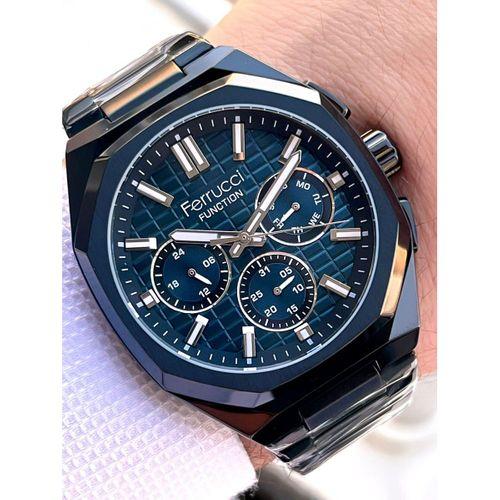 Ferrucci 2 Yıl Garantili Çelik Kordon İç Kadran Özellikleri Aktif 3 Atm Erkek Kol Saati EF.03372.02