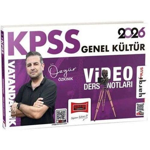 2026 KPSS Vatandaşlık Video Ders Notları Yargı Yayınları