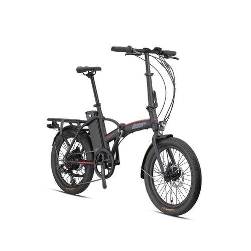 Loop Pacific 20 Jant Elektrikli Katlanır Bisiklet Nardo Gri-Siyah