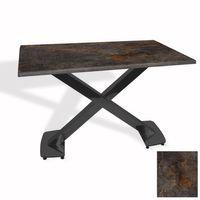 Dockers İks Masa ESB (80x140 - Werzalit, Allzalit yada Wermodin Tabla) - Metalic Oxid 3