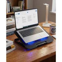 Usb Girişli Laptop Soğutma Standı Çift Fan M.i Işıklı Notebook Soğutucu
