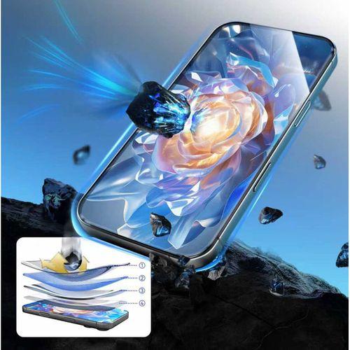 Apple iPhone 17 Mohseven Safir Coating 3D Glue Privacy Hayalet Temperli Cam Ekran Koruyucu