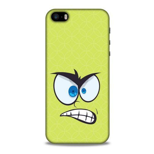 Emojix (63) Apple Iphone 5S Kılıf Silikon Kapak Desenli