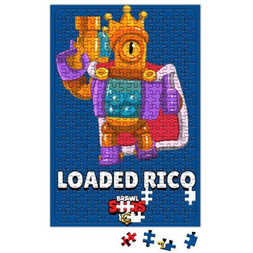 Brawl Stars Loaded Rıco Puzzle 240 Parça Yapboz