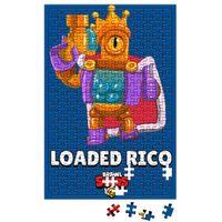 Brawl Stars Loaded Rıco Puzzle 240 Parça Yapboz