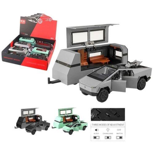 Eğitici Oyuncak XHD-B3230-Vardem Çek Bırak Işıklı ve Sesli Truck Model Karavan 1:32