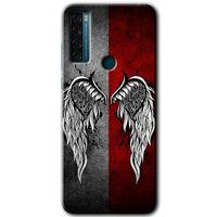 TCL 20 SE Kılıf HD Desen Baskılı Arka Kapak - Lucifer