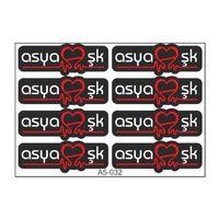 SEVGENT A5 Sticker 044 Tek Paket Çoklu