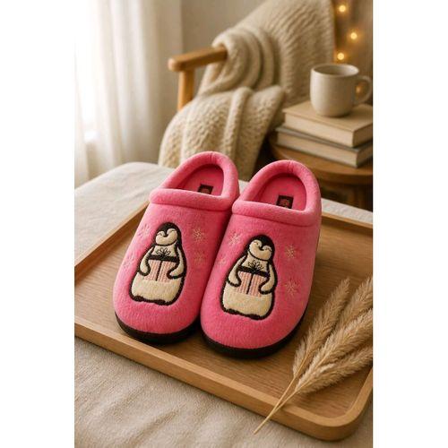 Monalisa Home 38 Numara Renkli Yumuşak Taban Terlik