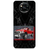 Lopard Xiaomi Redmi Poco X3 Uyumlu Kılıf PickUpX (7) Telefon Kılıfı Ateş Kırmızı