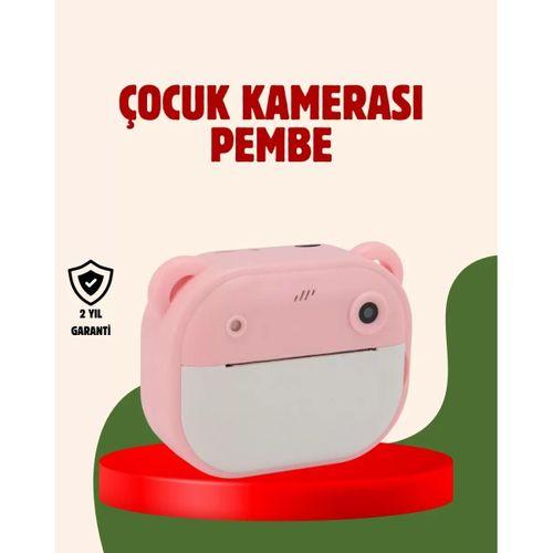 Çocuklar İçin Şipşak Yazıcı Kamera 24mp Hd Çift Lensli Termal Baskılı
