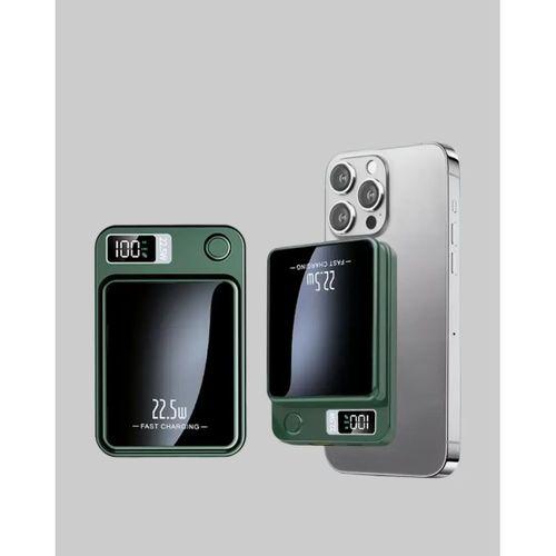 Magsafe Powerbank 22.5w Hızlı Şarjlı Ve Kompakt Kablosuz Şarj Cihazı