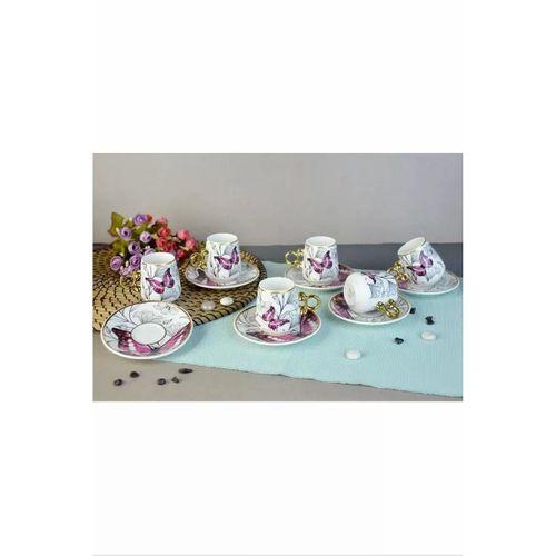 Floral Porselen Kahve Fincanı Royaleks-82454