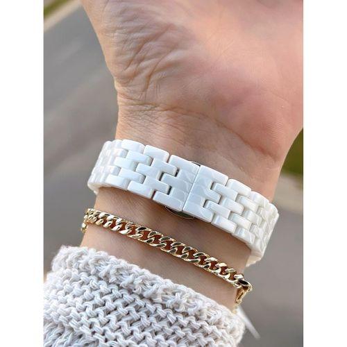 Daniel Klein Seramik Kordon Özel Tasarım 2 Yıl Garantili 3 Atm Kadın Kol Saati+Bileklik SR.14282.4