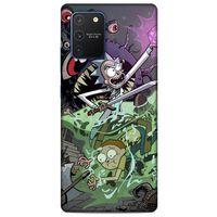 Samsung Galaxy S10 Lite Uyumlu Kılıf Rick And Morty (25) Antişok Kapak Tricia Lange