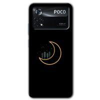 Potkal Hediye Fabrikası Poco x4 Pro Kılıf HD Desen Baskılı Arka Kapak - İyi Geceler
