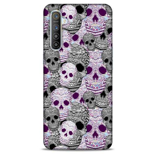Realme XT Uyumlu Kılıf Pembe Delisi (38) Neo Hybrid Kılıf Skeleton