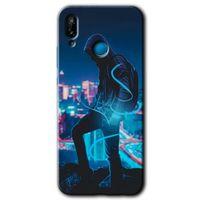 Huawei P20 Lite Kılıf HD Desen Baskılı Arka Kapak - Spill Boy + Kırılmaz Cam