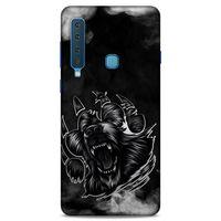 Lopard Samsung Galaxy A9 2018 Uyumlu Kılıf Tattoo's (19) Kılıfları Siyah