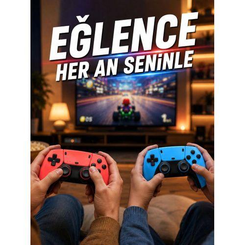 Retro Oyun Konsolu Hdmı Destekli Kablosuz Oyun Kolu İle Oyun Keyfi